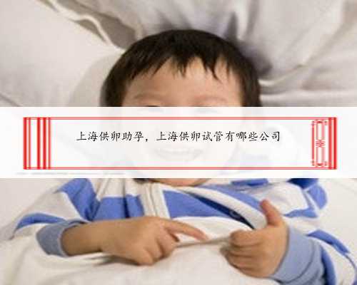 上海供卵助孕，上海供卵试管有哪些公司