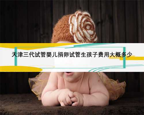 天津三代试管婴儿捐卵试管生孩子费用大概多少